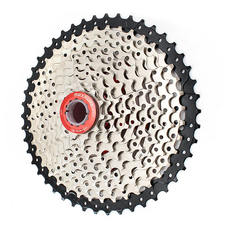 

Bike parts 10 11 12Speed MTB Road Bicycle Cassette Freewheel Flywheel fit for HG Cassette Hub, Black