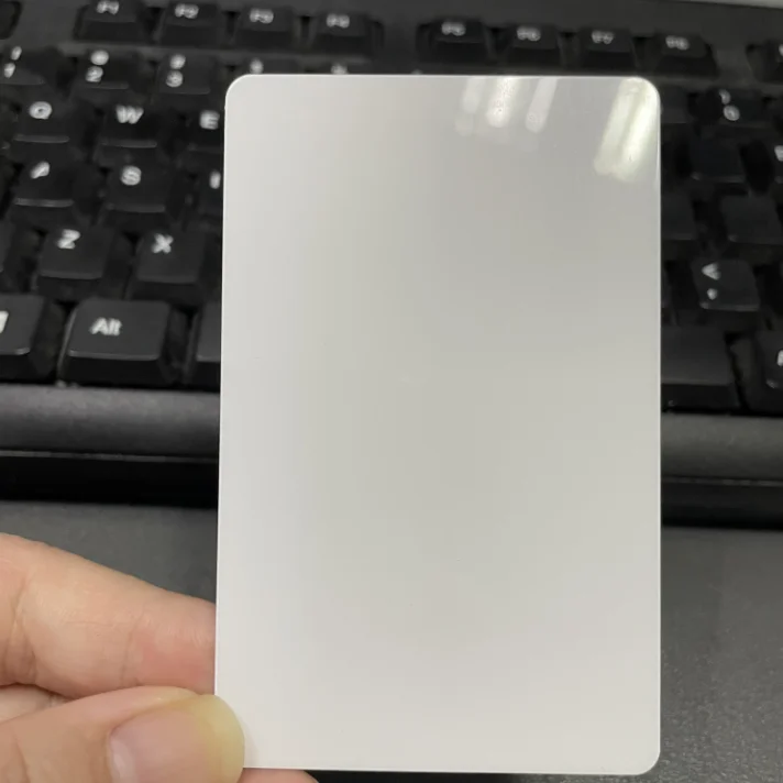 

Free Samples in Stock CR80 30Mil Blank Polycarbonate Cards