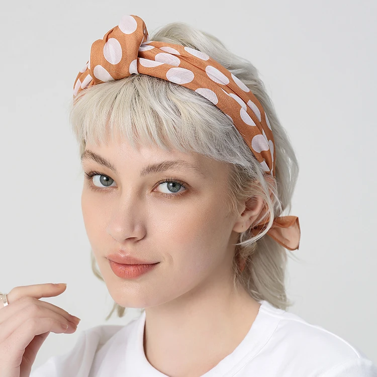 Hair Scarves Women Custom Printed Bulk Silk Scarf For Wholesales - Buy