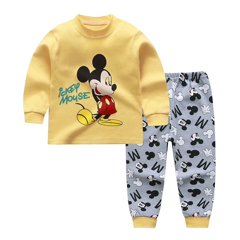 

New children's underwear set cotton pajamas for boys and girls two-piece, Picture