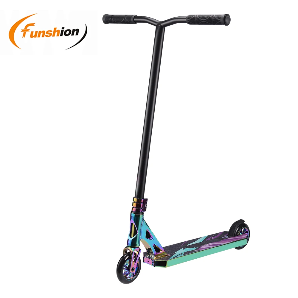 

China factory Neo rainbow stunt scooter adult with HIC System Aluminum fork trick scooter for adults