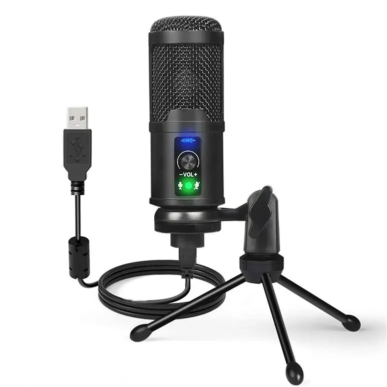 

Oem Factory Condenser Usb Desktop Computer Laptop mike Professional Gaming Youtube Recording Studio Microphone For Pc