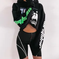 

R20358S Women's autumn and winter new hot five pants yoga sports fitness shorts