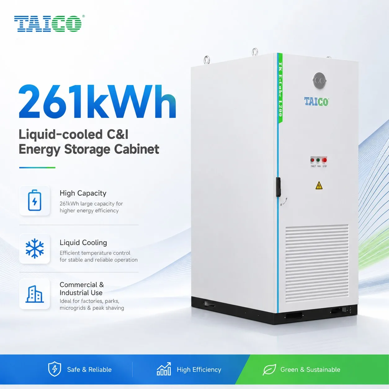 TAICO E-Cube L200 integrated cabinet