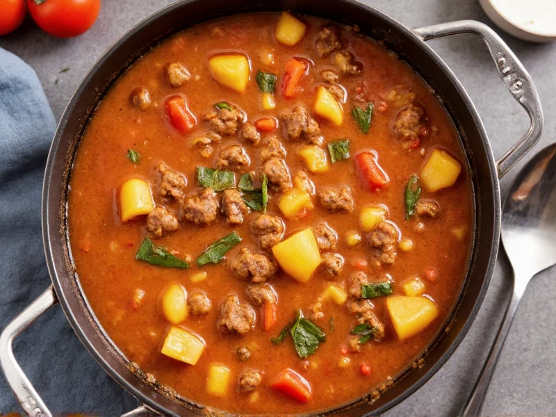 hamburger soup instant pot
