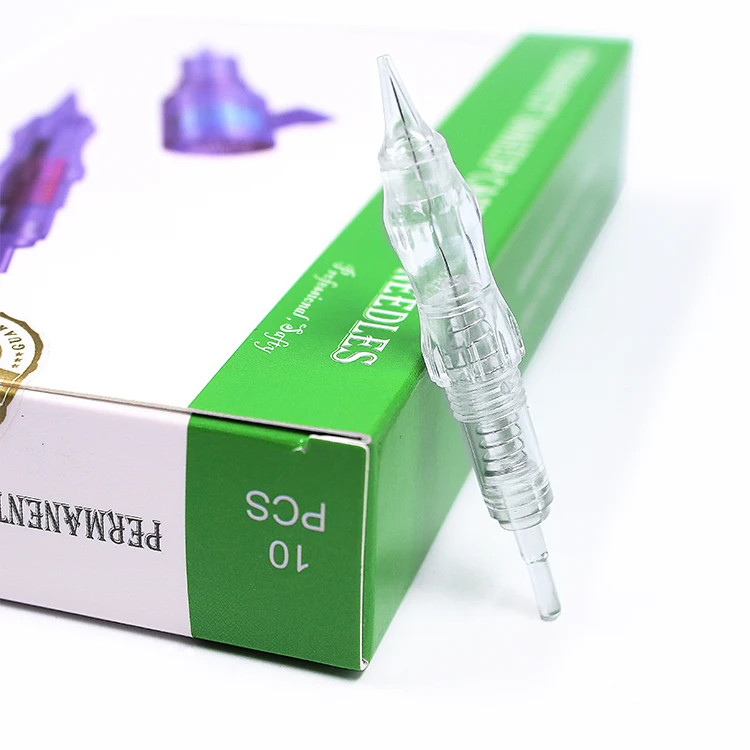 

Popular BMX Screw Cartridge Needle Biomaser PMU Machine Manufacturer 10pcs Permanent Makeup Needle Cartridge Tattoo