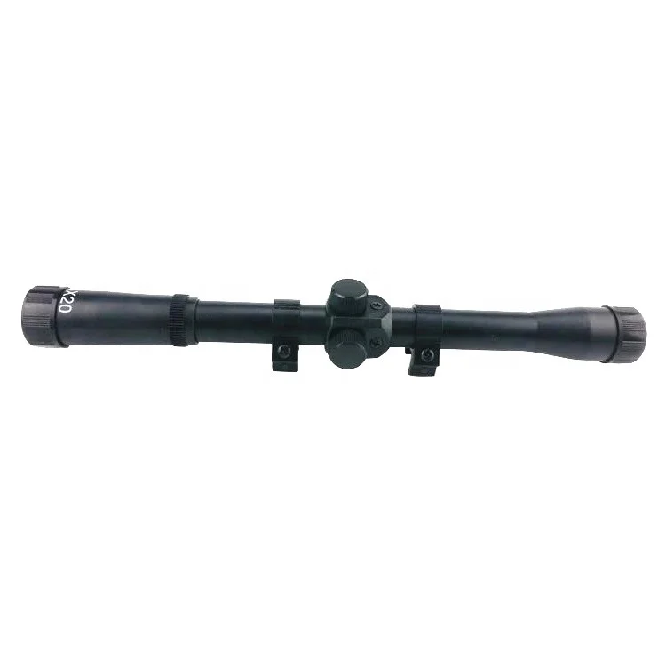 

LUGER 4x20 Rifle Scope Professional hunting tactical scopes with 11mm Scope Mount