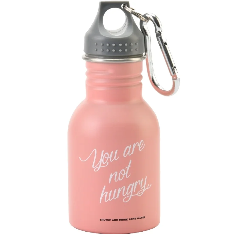

350ml cold/hot single wall vacuum flask water bottle sports children kids stainless steel vacuum insulated water bottles, Customized color acceptable