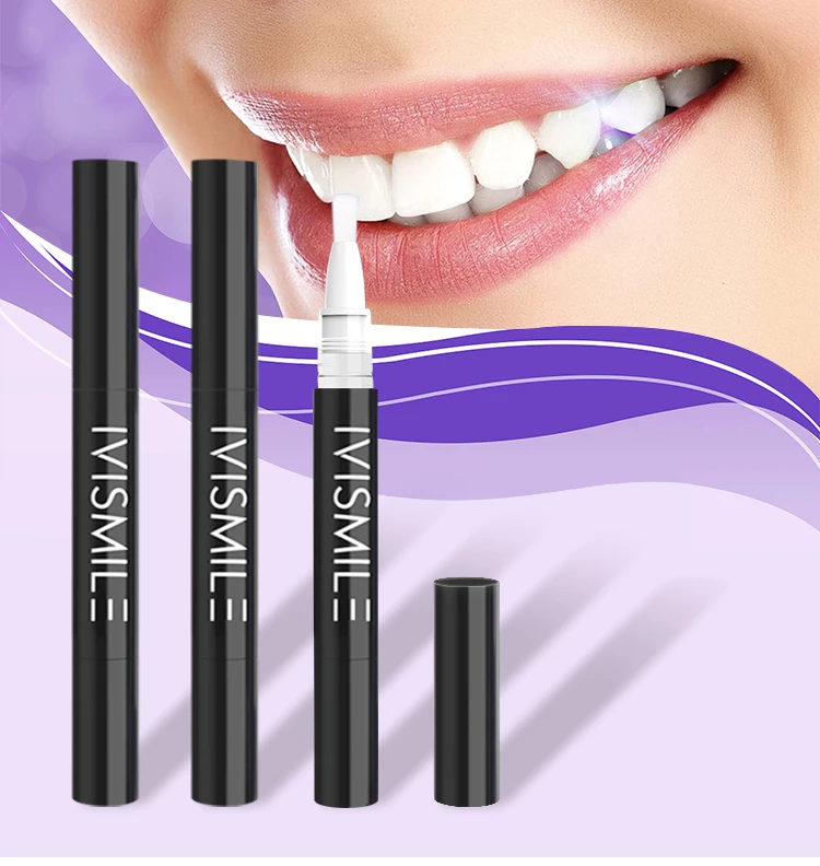

IVISMILE Private Logo Professional Oral Care Mint Flavor No Sensitive Best Dental Teeth Whitening Pen 2ml