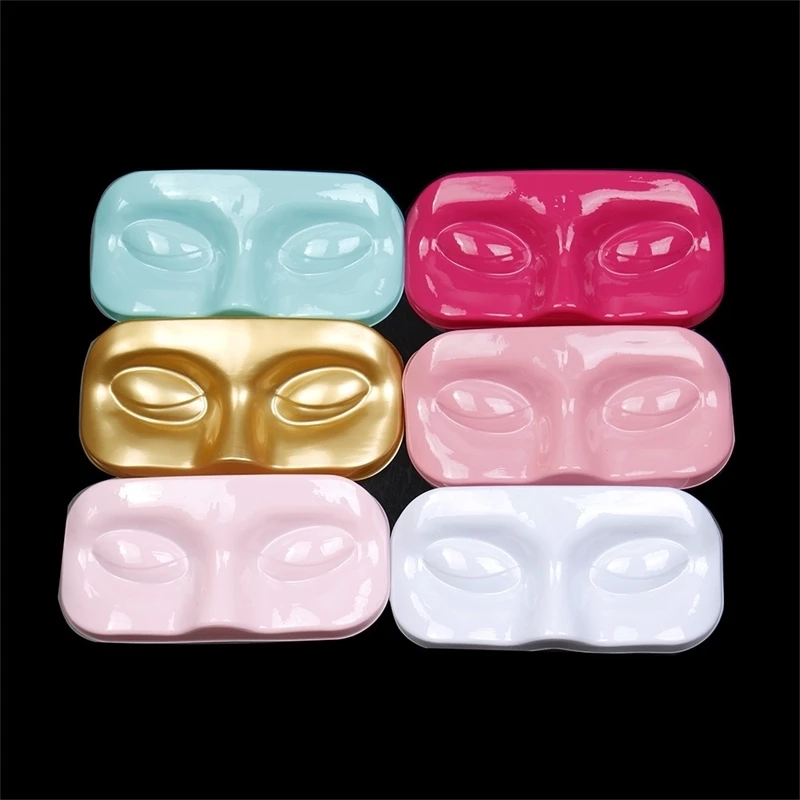 

3D Mink Eyelashes Box Tray Natural False Eyelashes Package Box Tool Creative False Eyelash Shaped Tray