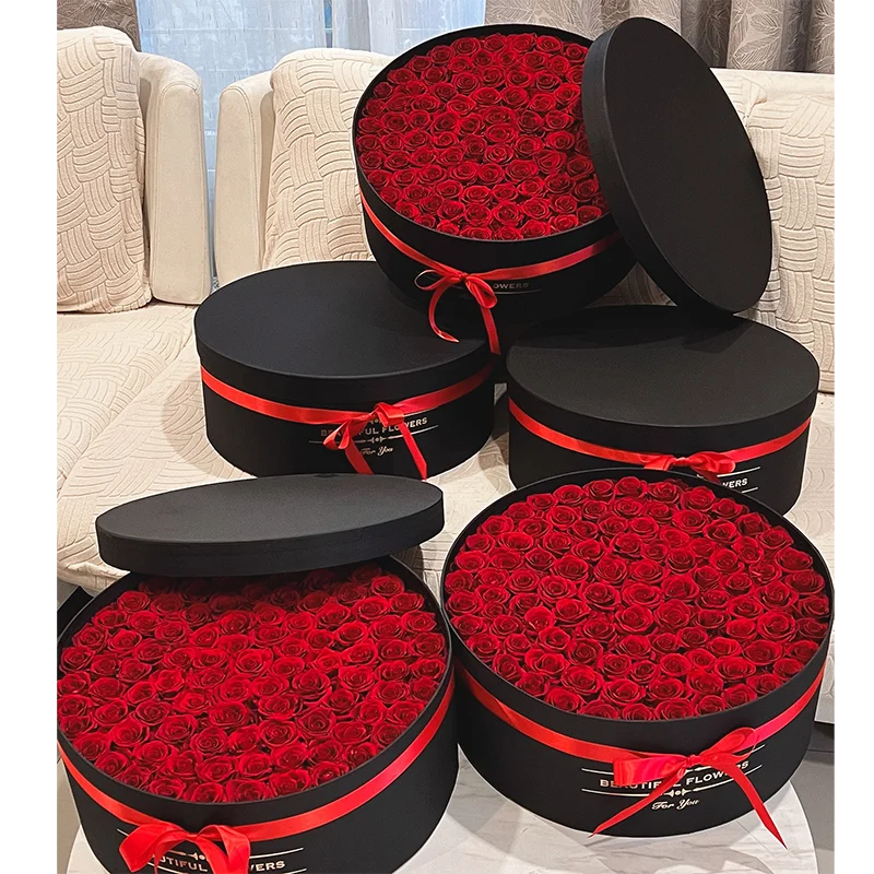 Rosas Preservadas Mothers Day Flower Rosa Eterna Everlasting Roses Box Stabilized Rose Infinity Eternity Eternal Forever Rose