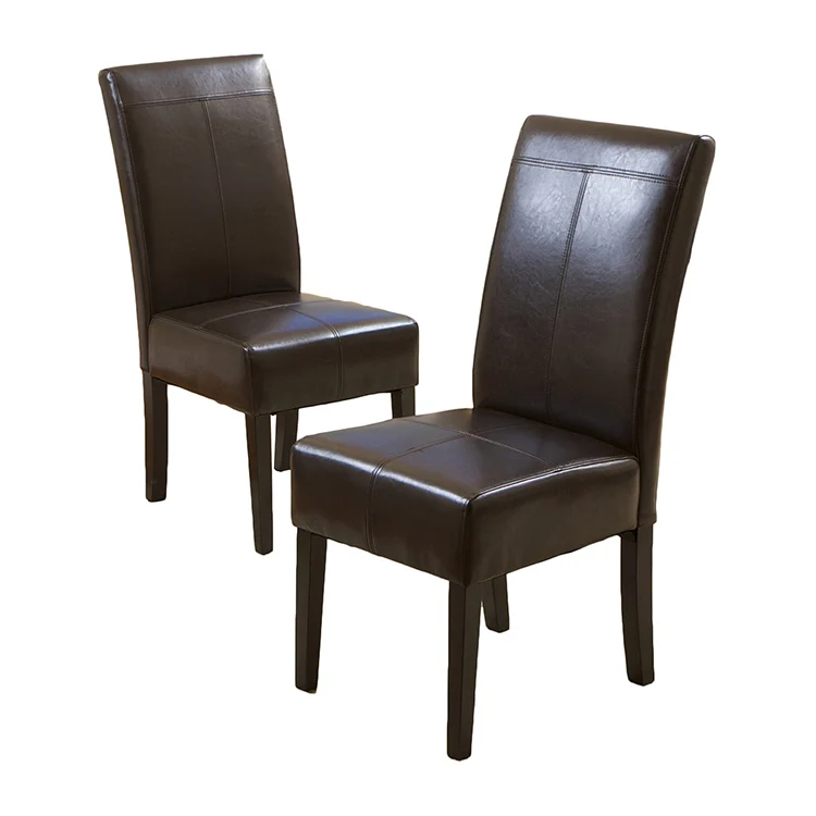 

New Model Restaurant Leather high back dining chairs