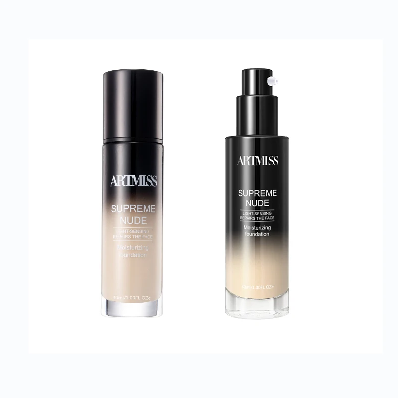 

ARTMISS High Quality Moisturizing Foundation Makeup Liquid Waterproof Makeup Foundation, 6 colors