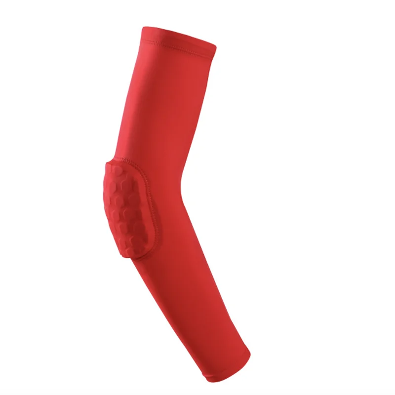 

Custom Logo Compression sleeves Breathable Light Weight with EVA Elbow Pads Basketball Uv Protection Arm Sleeve Support, Black,white,blue,red,camo