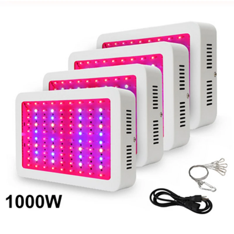 

LED Light Double Switches Hofoled Greenhouse Indoor Garden Plant 1000Watt Full Spectrum VEG BLOOM LED Grow Light