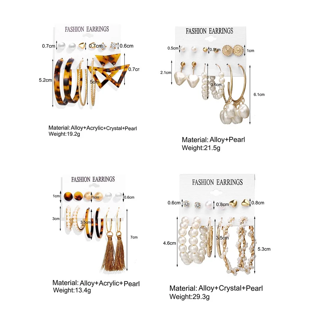 

5168 Fashion earings big open chunky gold thick plated hoop earrings for women