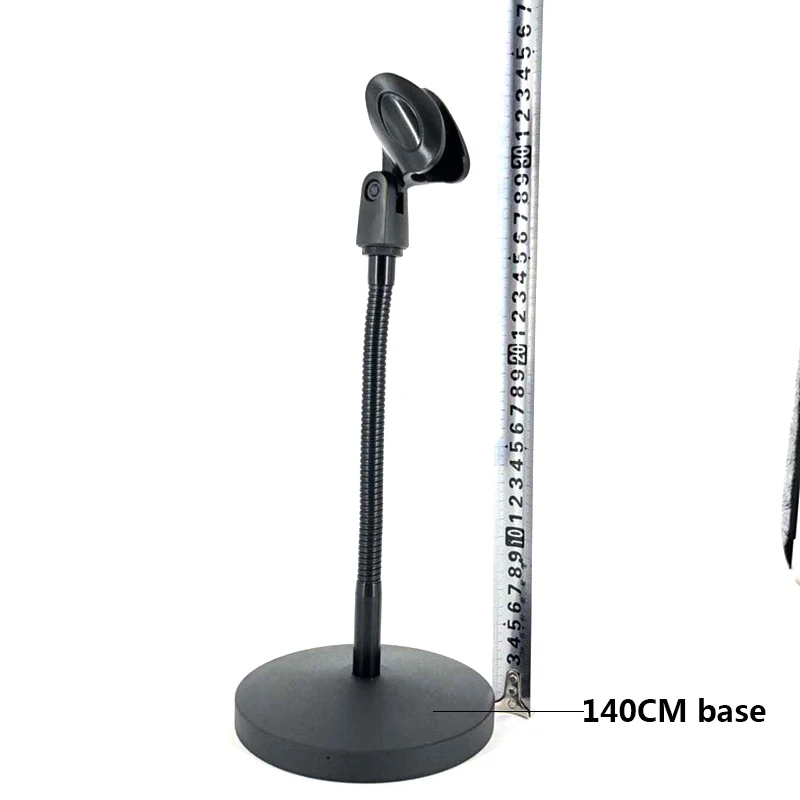 
factory Supply Desktop Table Microphone stand Mic Holder Stand with Clip 