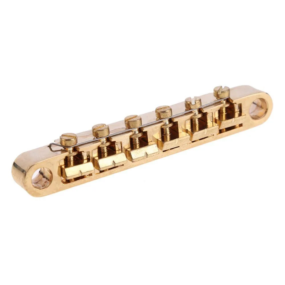 

Quality Electric Guitar Accessories Guitar Pillow LP Electric Guitar Bridge with 6-String LP Bridge Gold