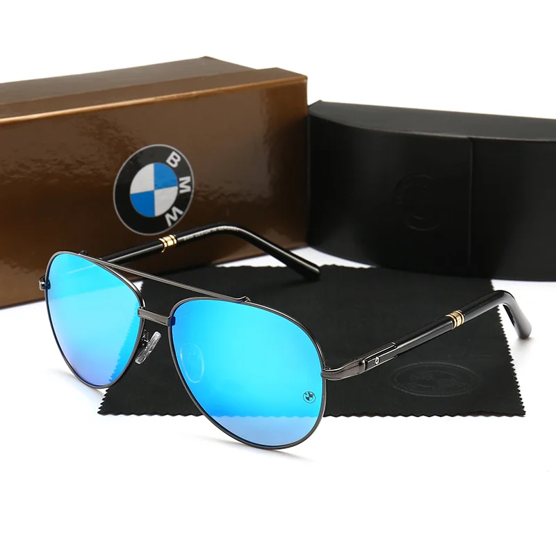 

BMW706 New foreign trade Men's polarized sunglasses wholesale personalized glasses sunglasses retro driver glasses toad glasses, Picture shows