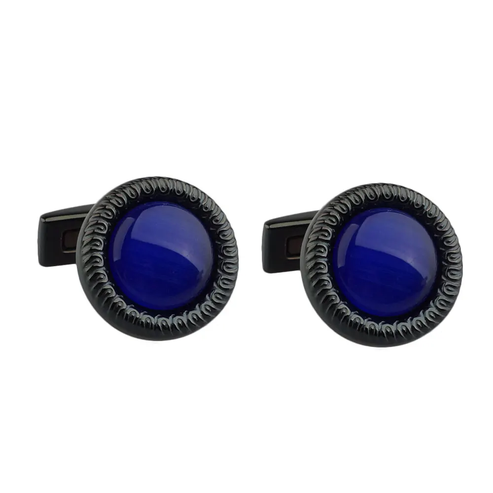 Elegant Dark Blue Suit Shirt Cufflinks For Business Men Buy Cufflinks