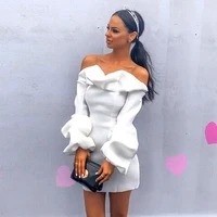 

Trendy Fall Clothes Women's Clothing Elegant White Dress Women