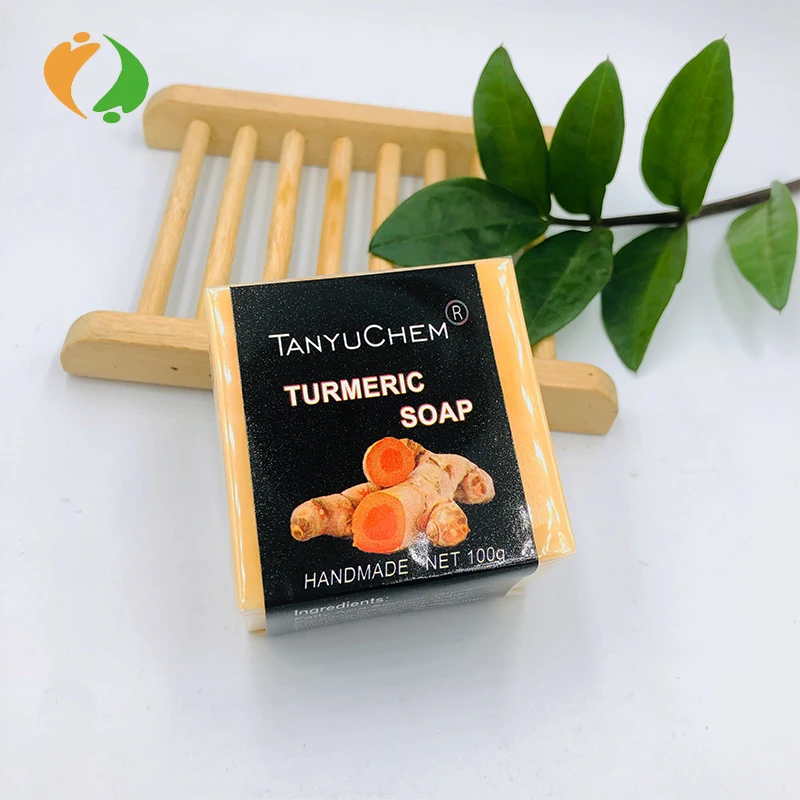 

Private Label Available Skin Care Whitening Removal Acne and Pimples Turmeric Soap