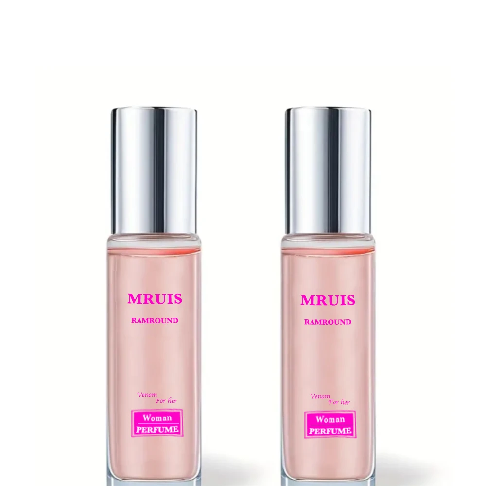 10 ml Pink Vanilla Jasmine Sweet Fruity Scented Pheromone Essential Oil Perfume in Roll-On Bottle Women's Perfume Oil