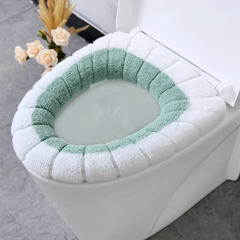 

Manufacturers Direct General Purpose Toilet Seat Cushion Household Winter Portable Toilet Cover Nordic Wind Washable Sitting Box
