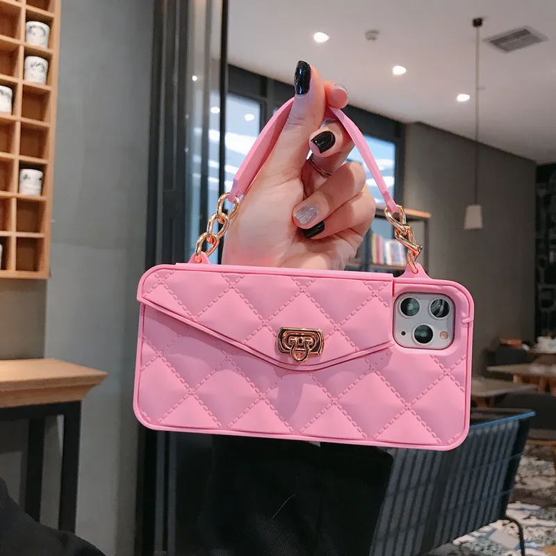 

Luxury Wallet Purse Phone Case for iPhone 12, for iphone 11 pro max Phone Case Handbag Fashion Crossbody