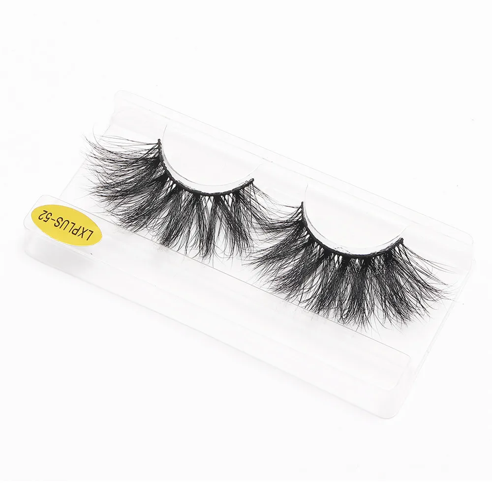 

100% real siberian mink strip eyelashes custom 5d mink eyelash wholesale false lashes, Picture shows