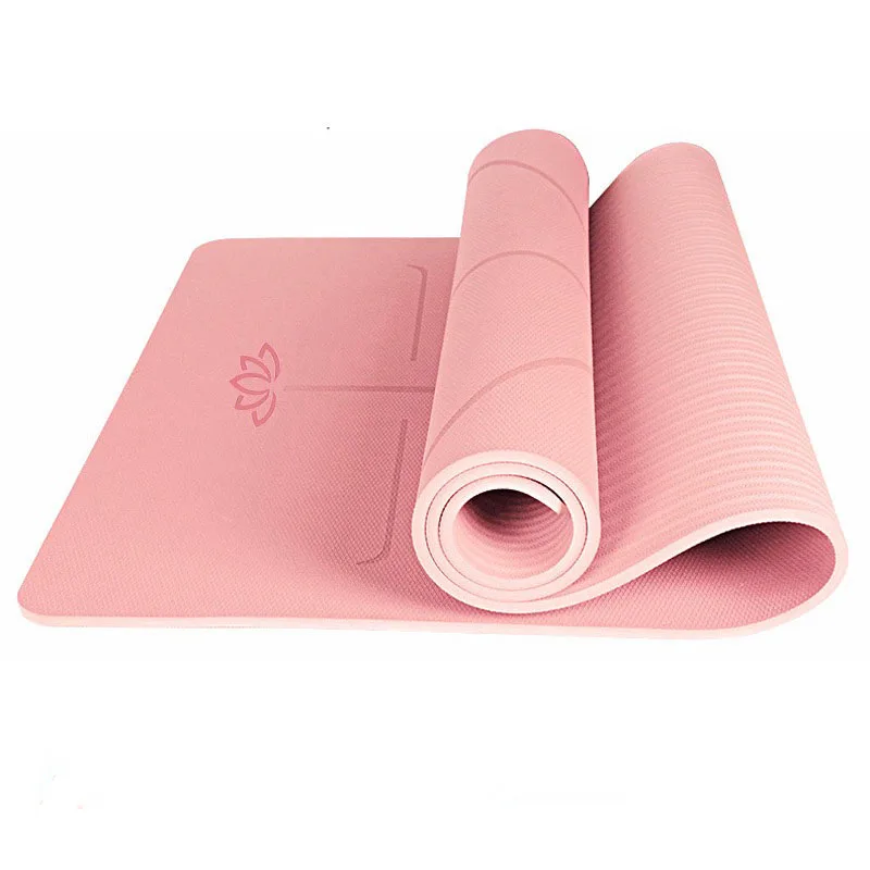 

custom thick colorful cork/pu/pvc/tpe eco friendly fitness yoga mat with Alignment Lines Carry Strap bag