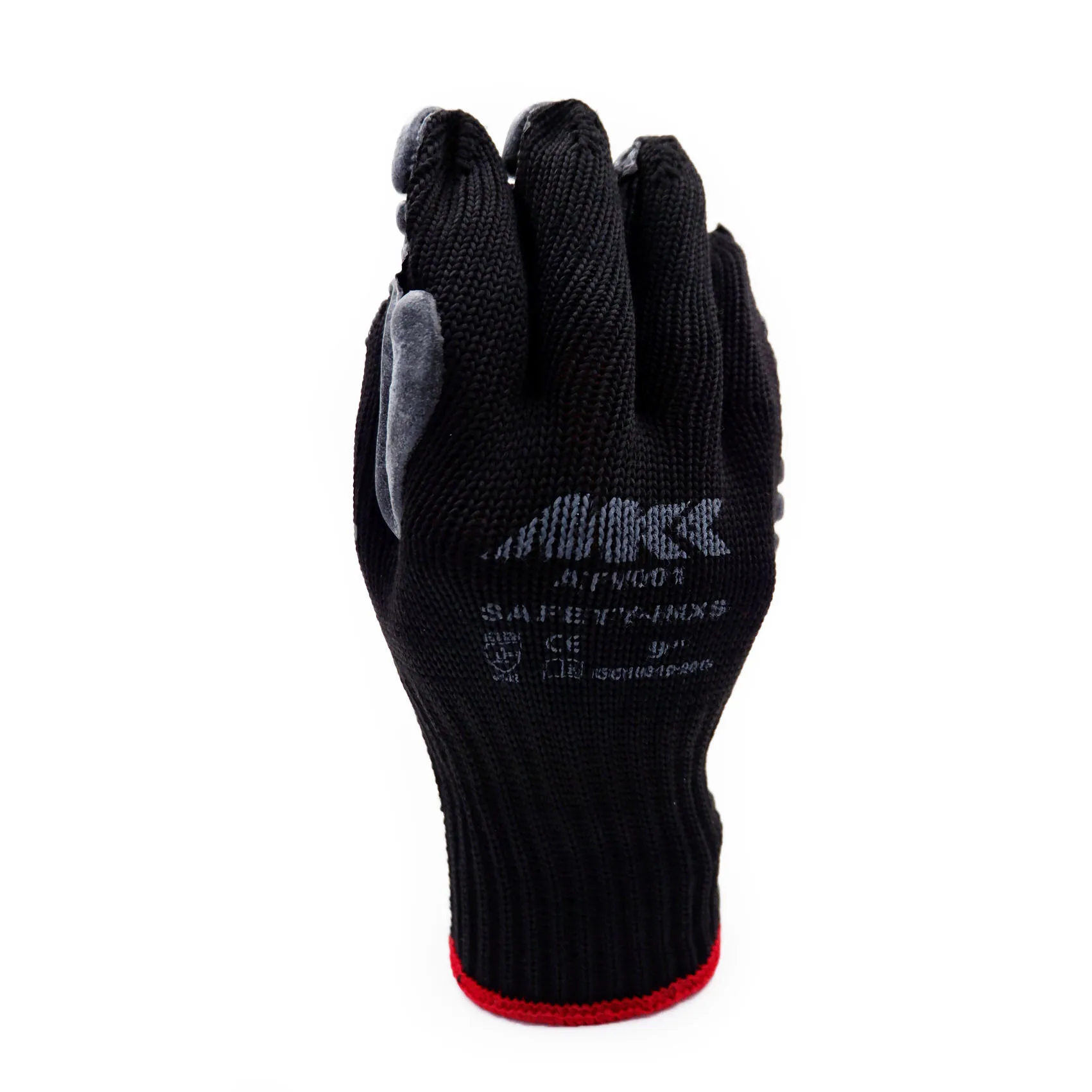 
Excellent sales unique design Shock and impact resistance Latex-coated seamless knitting protective construction safety gloves 