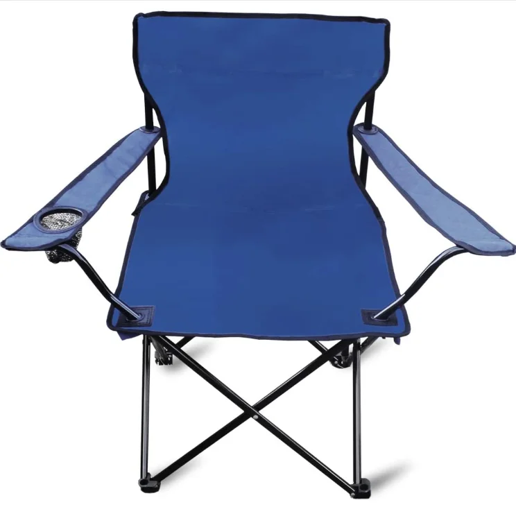 Woqi Customizable Folding Beach Chair Lightweight Portable Outdoor Camping with Logo for Workshop & Fishing Use