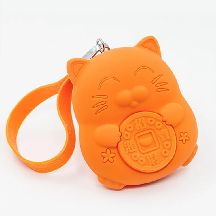 

Luy Cat Cheap 3d Silicone Rubber Cute Change Coin Purse Girls Zipper Mini Wallet, Purple, red, green, blue, chocolate, orange etc