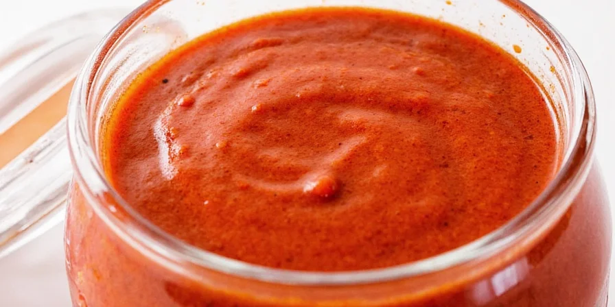 Visual table showing harissa ingredients and their roles
