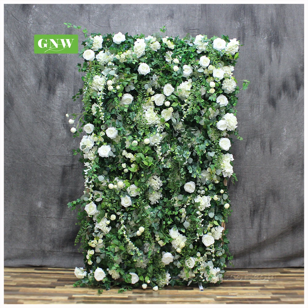 Gnw Wall Flowers Wedding Backdrop Decoration Flower Wall Buy Flower