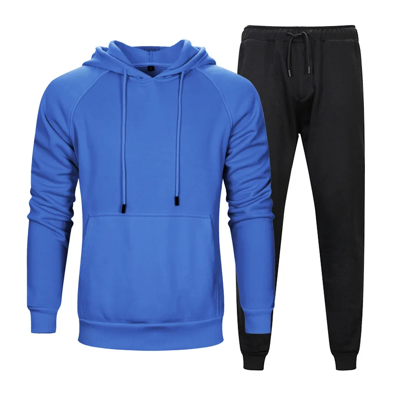 

Factory price black 2 set joggers suits jogger set vendors men, Customized color