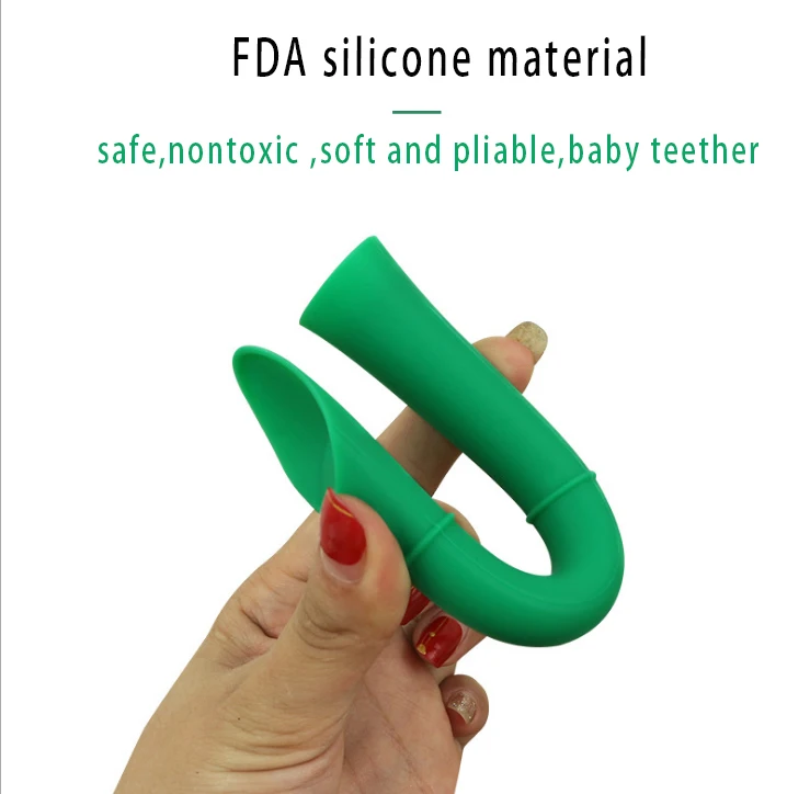
Eco-Friendly Silicone Baby Feeding Soup SpoonFDA approval Infant Training Soft-T easy to grips handle baby spoon 