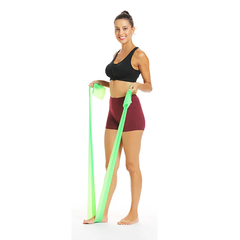 

Yoga Tension Training Elastic Strength Custom Fitness Latex Stretch Resistance Loop Pull Up Assist Resistance Band