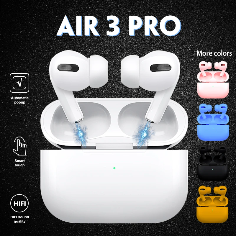 

waterproof headphones in ear air 3 wireless earphone 1:1 earbuds air pro 3 for apple pods gen 3