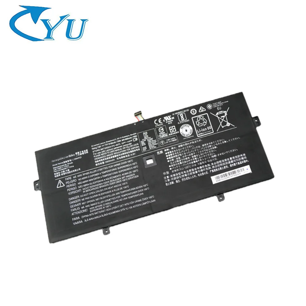 

7.68V 78WH New Original L15M4P23 Laptop Battery for Lenovo Yoga 5 Pro Yoga 910 910-13IKB L15C4P22, Black