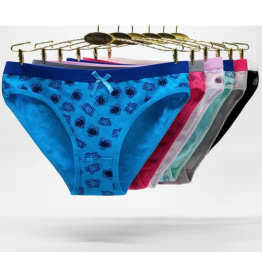 

Wholesale Fashion Women Underwear Printed Panties Cotton Sexy