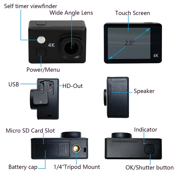 wifi action cam 4401