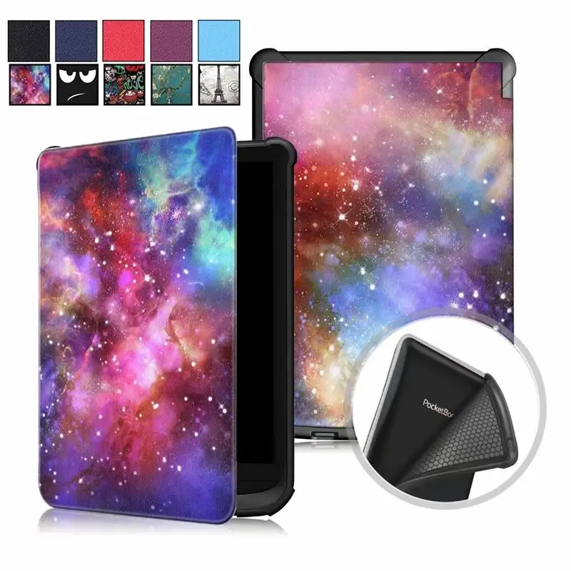 

Slim Magnetic Funda Stand Cover Case for Pocketbook 616/627/632/606/628/633 Colour for PocketBook Touch Lux 4 5 Basic Lux 2
