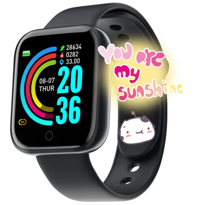 

music smart watch reloj intelligent Smartwatch D20s 1.44 inch HD big screen Healthy Fitness Tracker Fitpro App Smart Watch Y68