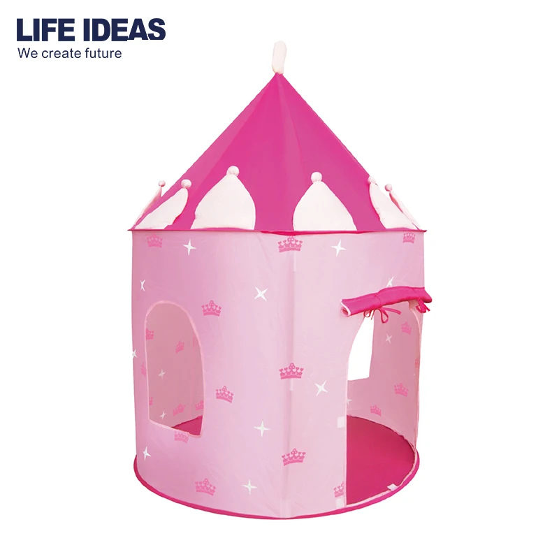 pink princess castle