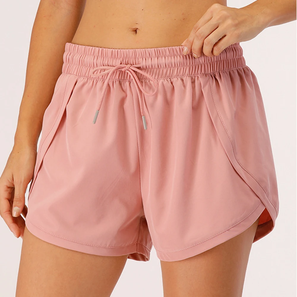 

Woman Polyester Breathable Running Shorts Sports Wears, Custom color