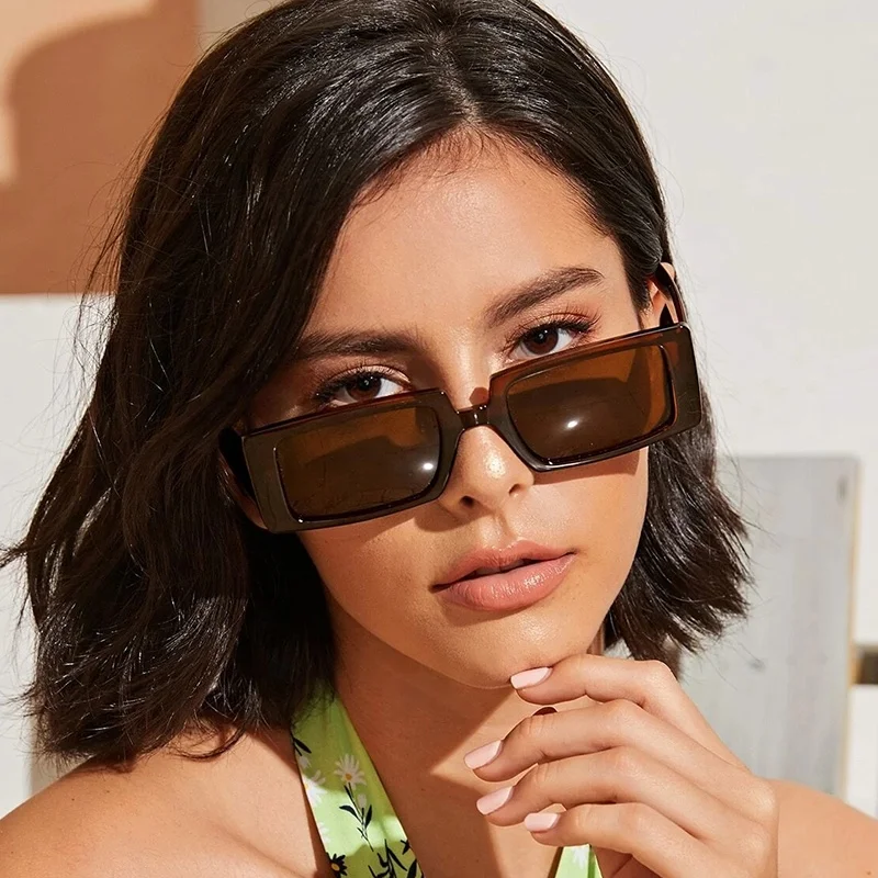 

2021 Designer Customized Brand Unisex Fashion Shades Square Retro sunglasses