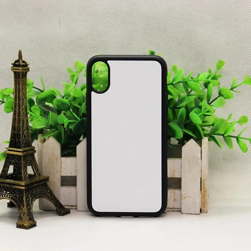 
2D PC Sublimation Coated Transfer Blank Phone Case for iPhone X 