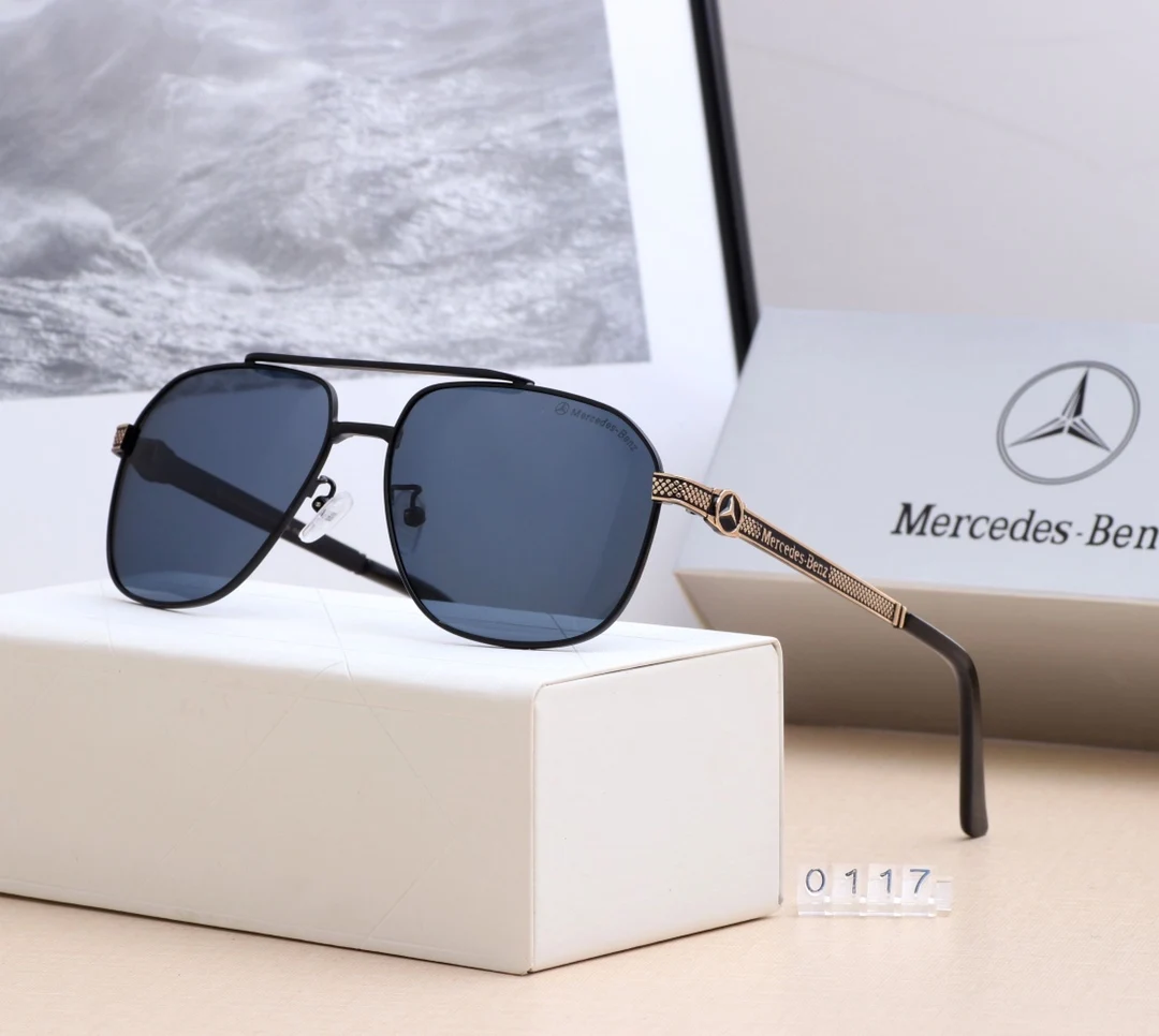 

2022 New Factory direct sales Maserati Benz trendy sunglasses branded sunglasses men